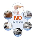 CalMyotis® 12 Stück Kindersicherung Kantenschutz, Kindersicherheit Eckenschutz, Transparent - 5