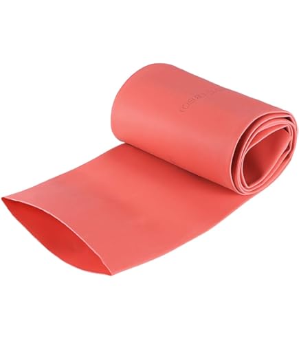 Krimpkous rood rol 4m 70/95/120mm accukabel Krimpkous rood rol 4m 70/95/120mm accukabel
