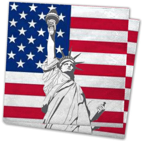 Servietten USA 20 Stk.