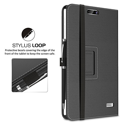 MoKo Dragon Touch S8 Hülle – Kunstleder Tasche Schutzhülle Schale Smart Case Standfunktion für Dragon Touch S8 8″ Intel Quad Core 64 bits Android Tablet, Schwarz - 5