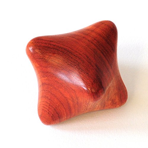 Massageholz Prisma, glattes Hartholz für Triggerpunkt-Massagen Massagehilfe Holz Handmassage - 3