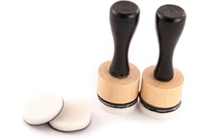 GUMEI Mini peintures à l'encre mélangeant des Outils de mélange recharges de Mousse Rondes pour l'artisanat de Scrapbooking