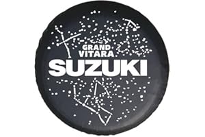 TRIBONES Compatibile con Suzuki Grand Vitara ruota di scorta | Copertura ruota di scorta | Protezione posteriore della borsa di stoccaggio (M Size)