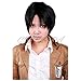 Price comparison product image COSPLAZA Anime Cosplay Wigs Levi Rivaille Ackerman Attack on Titan Short Hair