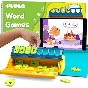 Playshifu Plugo Letters - Spelling & Word Game with Stories for Kids Age 4-10 Years (App Based, Device Not Included)