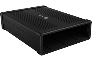 ICY BOX IB-525-U3 5,25 tums externt hölje USB 3.0 för Blu-ray- och DVD-enheter, DVD-brännare, Brenner Box Blu-ray, aluminium