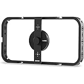 R&Oslash;DE Telefon kafesi manyetik mobil film kafesi 1/4 in&ccedil; ve 3/8 in&ccedil; dişli ve Cold Shoe-montaj yuvaları (MagSafe uyumlu)