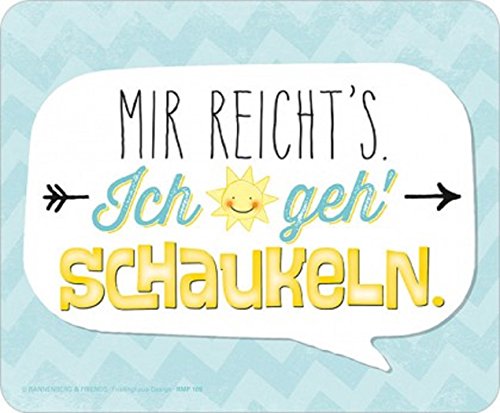 Maus-Pad "Mir reicht's"