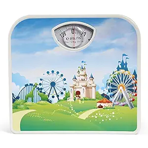 Belita 1106 Fantasy Mechanical Personal Weighing Scale Upto 120 Kgs (Multicolour)