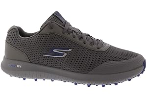 Skechers Elite 5 Range - Zapatillas de Golf de Ajuste Relajado, Impermeables, Sin Espinas - Zapatillas Hombre