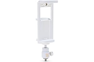 Soporte de Teléfono Móvil para Tabla Paddle Surf Ajustable – HUIIKE | Phone Holder de Padel Surf Agarre Extra Seguro | Soporte Móvil para SUP Universal (Rosca Tornillo M6), Accesorios Paddle SUP Board