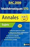 Image de Mathématiques STG : Sujets