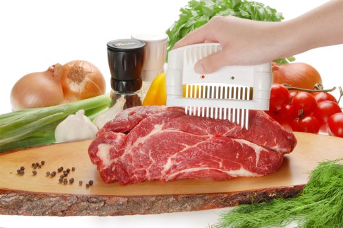 Genius 15064 Fleischzartmacher mit 15 Klingen weiß - 2