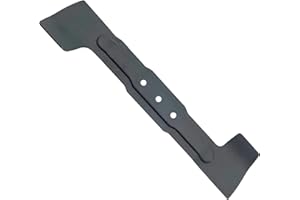 YUNSTK 34 cm Metal Lawnmower Blade, Replacement Lawn Mower Blades for Bosch Rotak 34 34R 34GC 340R 340ER 3404R 3600H