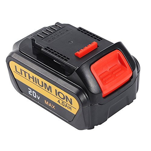 DeroTeno 4.0Ah 18V 20V Max Premium XR Lithium-Ion Werkzeug Akku für Dewalt DCD / DCF / DCG Serien