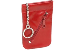 LEAS Etui na klucze, skóra naturalna, czerwona edycja specjalna