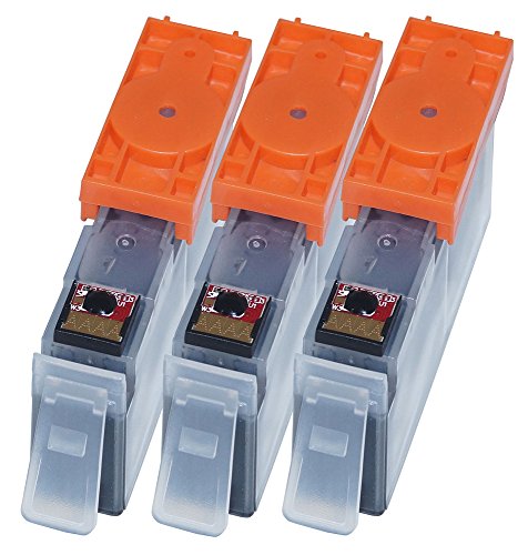 3x Kompatibel HP 364XL Druckerpatrone mit Chip und Füllstand (Hohe Kapazität) für HP Deskjet 3070 3520 eAIO 3522 eAIO 3524 eAIO D5445 D5460 (3 Schwarz) - 2