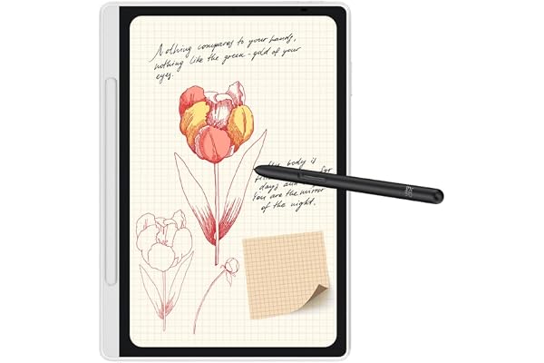 XPPen Tablette Liseuse Couleur 3 en 1, Magic Note Pad, Bloc Note Numerique 10,95 Pouces avec X3 Pro Stylet à 16k(16384) Niveaux de Pression, ROM de 128 Go, Batterie 8000mAh, Compatible avec Android 14