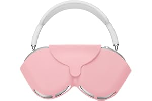 kwmobile Etui kompatybilne z Apple Airpods Max Case - pokrowiec na słuchawki etui z silikonu - Cover w kolorze brudnego różu