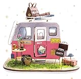 ❤Detaillierte englische Anleitung: Alle unsere DIY-Miniaturen enthalten eine englische Broschüre, so dass Sie sie lesen und die Schritte klar verstehen können. Teile sind in mehreren Taschen verpackt, und Einzelteile zum Bau jeder Komponente sind selten in der gleichen Tasche. Stücke sind auf den Anweisungen nummeriert. So müssen Sie nur den Anweisungen folgen und es effektiv beenden