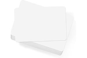 OFFCUP Blanko Postkarten, 54 Stück A6 Karteikarten Blanko, 15 x 9,8 cm DIY Papier Karten Weiße Runden Ecken Bastelkarton Fotokarton zum Selbstgestalten, Beschriften Oder Bedrucken