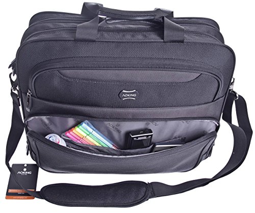 * SONDERPOSTEN * XXL BAG TASCHE FLUGBEGLEITER MESSENGER UMHÄNGETASCHE BUSINESSTASCHE ARBEITSTASCHE SCHULTERTASCHE HERRENTASCHE DAMENTASCHE - 7