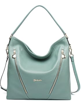 BOSTANTEN Damen Leder Handtasche Umhängetasche Schultertasche Tote Bag Taschen