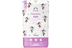 Marchio Amazon - Mama Bear Disney Pannolini ultra-asciutti, Taglia 5 (10-16 kg), Bianco, 76 Unità