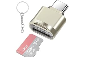 leizhan TF Card Reader, USB-C to TF/micro SD Card Reader, Adapter OTG USB 3.0 for for Window MacBook OS X Android
