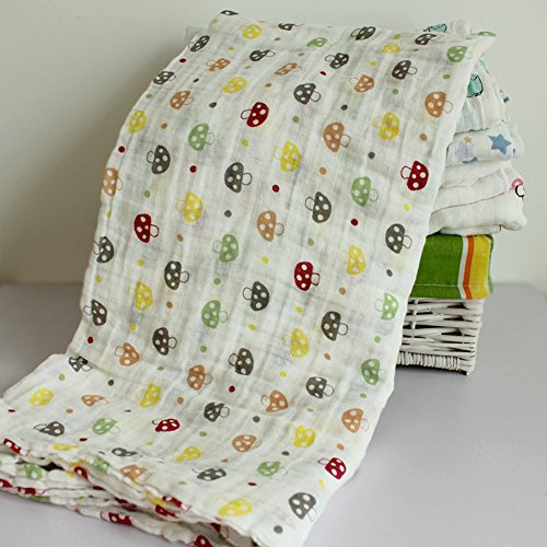 Preisvergleich Produktbild Weiche Baumwolle, Stillshine - Babyparty Geschenke Bad Waschlappen mit Haken Wiederverwendbare Neugeborene Babys Handtücher für empfindliche Haut (Stil 7)