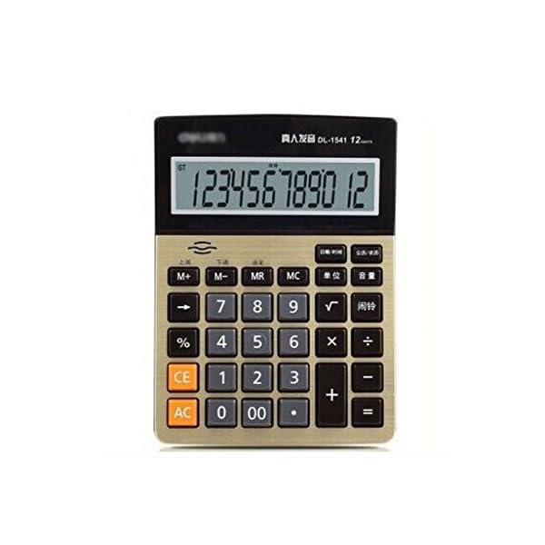 Liu Yu·Office Space,Stationery Office Finance supplies 12 - bit large - screen voice button desktop calculator 185 * 135 * 39mm