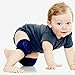 Kolylong Baby Crawling Anti-Slip Knee Compression Kneecap Coverage (Navy)