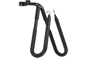 RANRAO Shortboard Fahrrad Surfboard Rack, Surfboard Bike Rack, Shortboard Surfboard Fahrradträger, Fahrrad Halterung Halter, Fahrrad Longboard Träger Halter für Shortboard, Surfboard, Snowboard