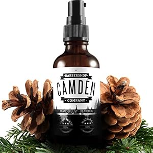 Camden Barbershop Company: ‘WANDERLUST’ beard oil, premium beard care with the scent of the wilderness & softening… - Image 2