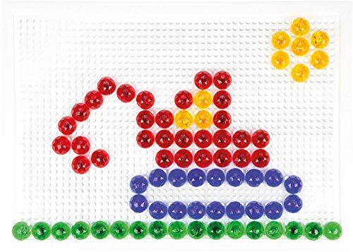 Lena 35607 – Mosaik Set transparent 15 mm, groß - 5