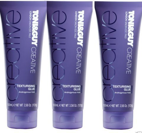 Toni & Guy CREATIVE Texturising Glue (Pack of 3) 100ml each = 300ml