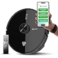 MecTURING S9 Pro+ Robotic Floor Vacuum Cleaner | Dry & Wet Cleaning | High 7500 Pa Suction Motor – 10 Yr Warranty | 300 Minutes Cleaning | App, Remote & Voice Control | Upto 3000 sq ft Area