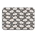 Produktbild Nacasu Memory Foam Bath Mat Non Slip Absorbent Super Cozy Plush Bathroom Rug Carpet,Adorable Teddy Bears Sleeping On Clouds with Stars and Dots Night Time Dream,Decor Door Mat 23.6 X 15.7 Inches