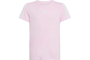 adidas Train Essentials 3-Stripes T-Shirt T-Shirt Bambine e Ragazze (Pacco da 1)