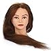 Hairdressing 99% Professional Real Human Hair 26 Inch,CoastaCloud Training Mannequin Head Hairdresser Human Hair with Clamp