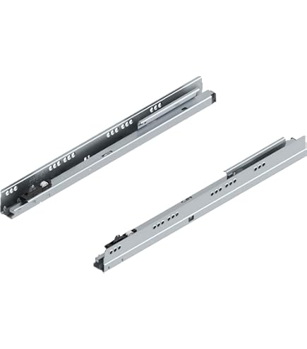 Set TIP-ON BLUMOTION Per Tandembox, Unità Con Chiavistello E Adattatore, Per Cassetti Da 15-40 Kg, Lunghezza 350-650 Mm