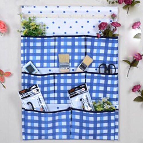 Storage bag / sundries bag / multi - pocket collection garden cloth grid gift home decoration , a