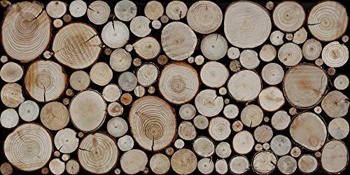Preisvergleich Produktbild Dekorativer Holz Wandplattem Naturholz