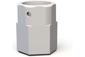 Nuki Adapter per cilindro a pomello: NEMEF, Requisito per il montaggio di Nuki Smart Lock su cilindri a pomello, Adattatore per manopola, Accessorio, per serratura elettronica