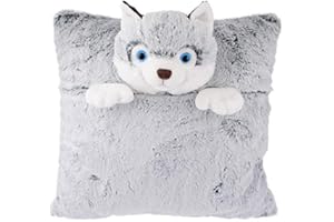 créations dani Coussin Range Pyjama Husky