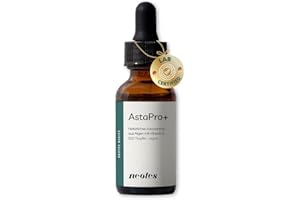 ‎NEOTES neotes AstaPro+ High Dose Astaxanthin Oil - 8 mg Astaxanthin + 8 mg Vitamin E per Day - 3 x 30 ml for 141 Days - 100% Natural Antioxidant Cell Protection - Vegan & No Additives Laboratory Tested