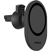 OtterBox MagSafe Telefon Tutucusu, Ara&ccedil; Havalandırma Montajı, G&uuml;&ccedil;l&uuml; Manyetik Hizalama, Kolay Ayarlama, MagSafe ile Uyumlu, iP