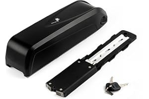 DICHOU Batterie de vélo électrique 36 V 48 V avec Base à 5 Broches, Batterie de vélo Hailong 15 Ah/20 Ah pour Moteur de vélo 50 W-1000 W
