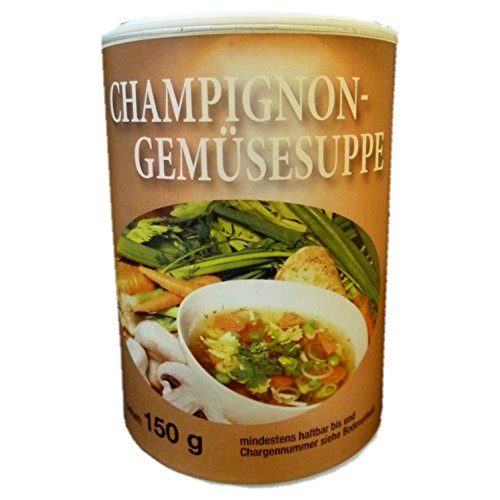 Preisvergleich Produktbild Biller Champignon Gemüsesuppe Doppelpack Instant Diät Suppe Slim glutenfrei ohne Glutamat vegetarisch 2x 150g Dose
