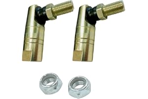 Dragstångändar i metall för 335 345 445 gräsmatta traktorer styrning återställningskit ersätter AM133072 AM133073 4-pack för precisionshantering långvarig prestanda